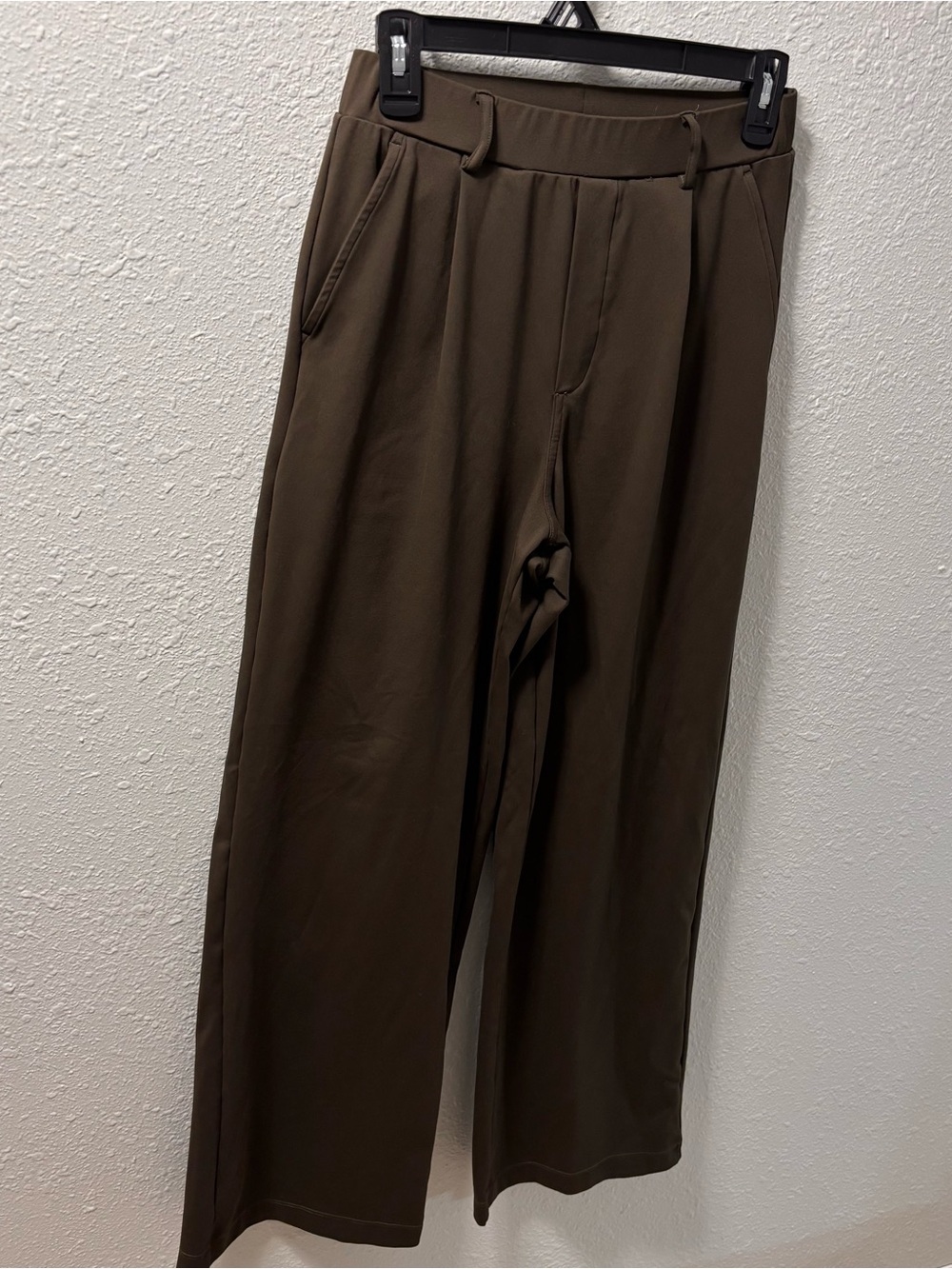 Halara flex Stretch High Waisted Pocket Straight Leg Work Pants size small